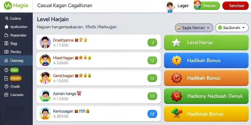 Reward menarik menanti bagi pemain aktif.
