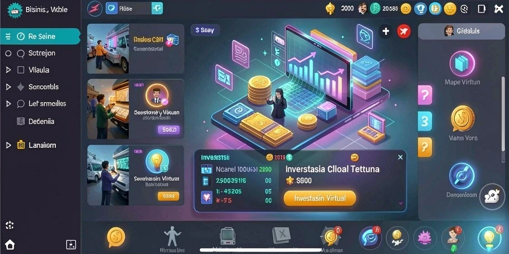 Screenshot momen menegangkan saat menjelajahi dunia GIM777.