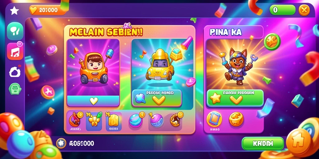 Fitur interaksi sosial dengan pemain lain.