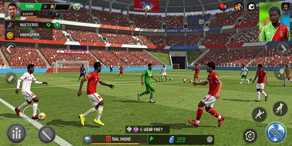 Pengguna dapat melihat peringkat teman dalam game.