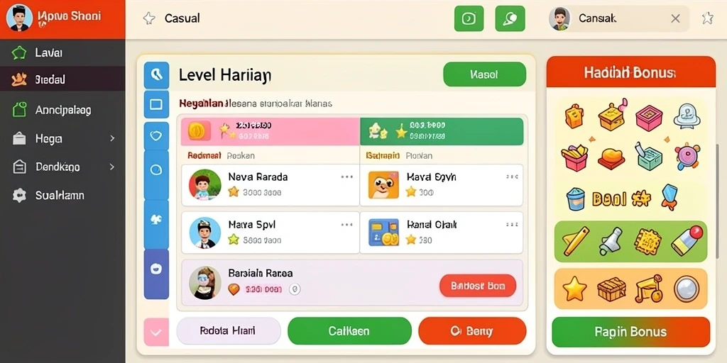 Fitur multiplayer yang memungkinkan interaksi antar pemain.