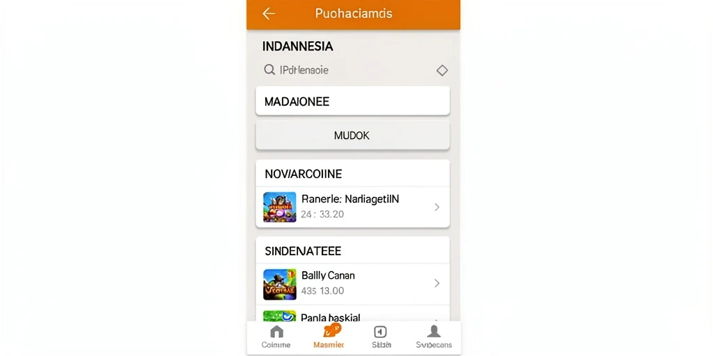 Interface yang ramah pengguna memudahkan navigasi dalam game.