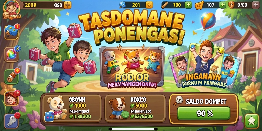 Tantangan seru menanti di setiap level permainan.